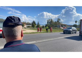Aereo in fiamme