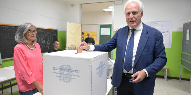 Il candidato del centrosinistra pronto al bis