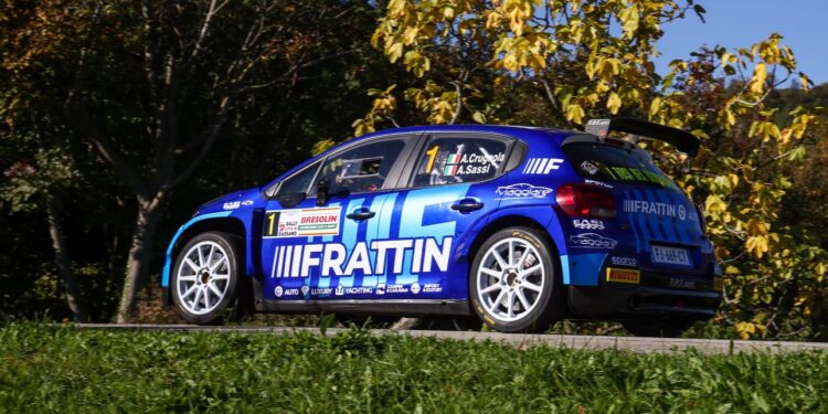 Crugnola e Sassi in prova speciale al Rally di Bassano