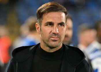 Cesc Fabregas, allenatore del Como (Foto Roberto Colombo)