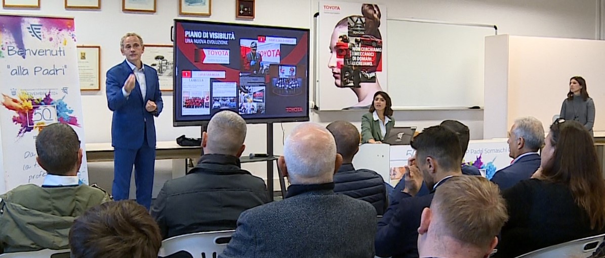 Firmata la convenzione Cfp Padri Somaschi-Toyota Tech School