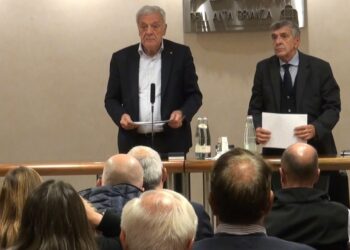 Un momento dell'incontro ad Alzate Brianza