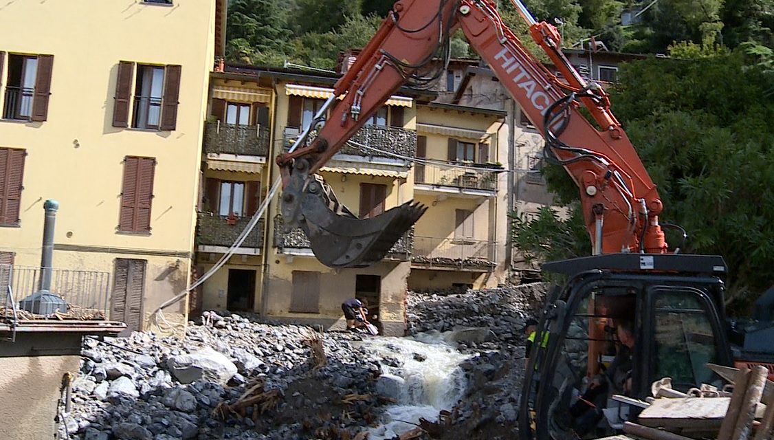 Maltempo nel Comasco, due settimane dopo l’alluvione 55 sfollati tra Blevio e Torno