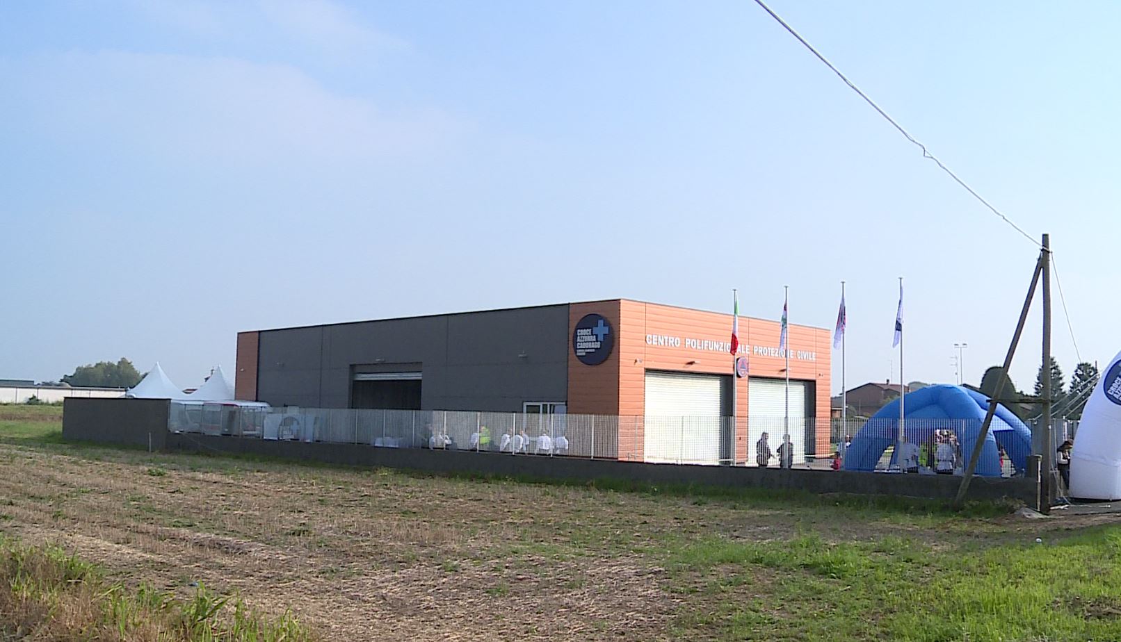 Fenegrò, inaugurato il nuovo Centro polifunzionale di Protezione civile