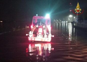 Nel corso della notte da parte dei Vigili del fuoco