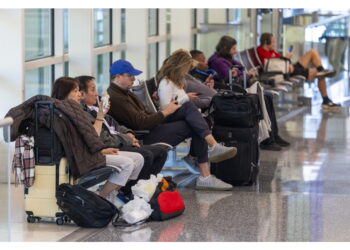 Traffico aereo ridotto 4%