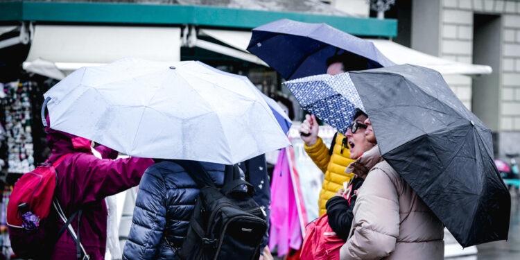 Perturbazione atlantica in transito