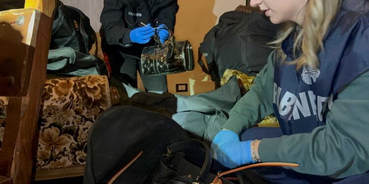 Trovata dai carabinieri parte della refurtiva per 400mila euro