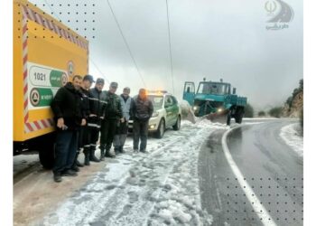 Interessate varie province con accumuli fino a 20 cm