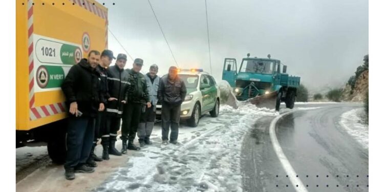 Interessate varie province con accumuli fino a 20 cm