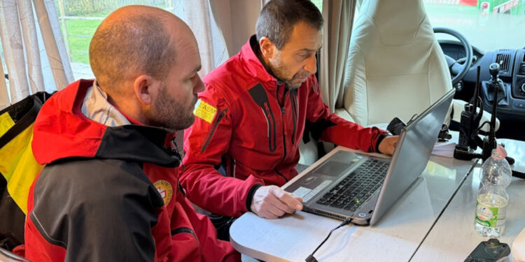 Il velivolo ha preso fuoco