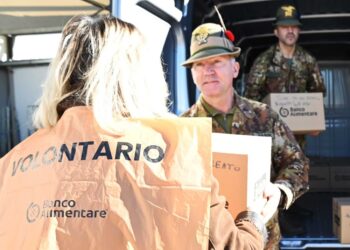 Le truppe alpine hanno offerto supporto logistico ai volontari
