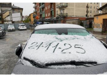 Imbiancati i rilievi