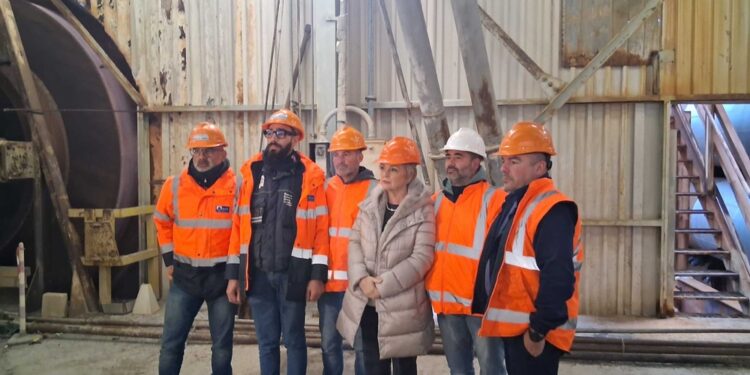 Ieri visita della ministra Calderone