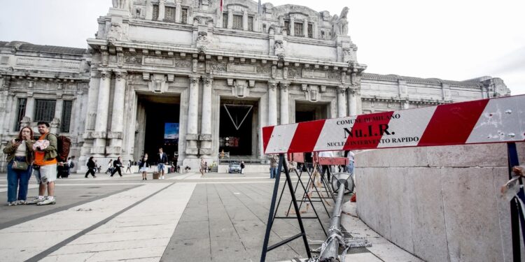 In Stazione Centrale a Milano