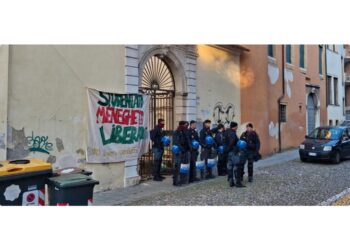 L'operazione stamani