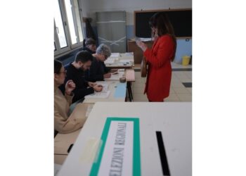 Nel 2020 alla stessa ora aveva votato il 46