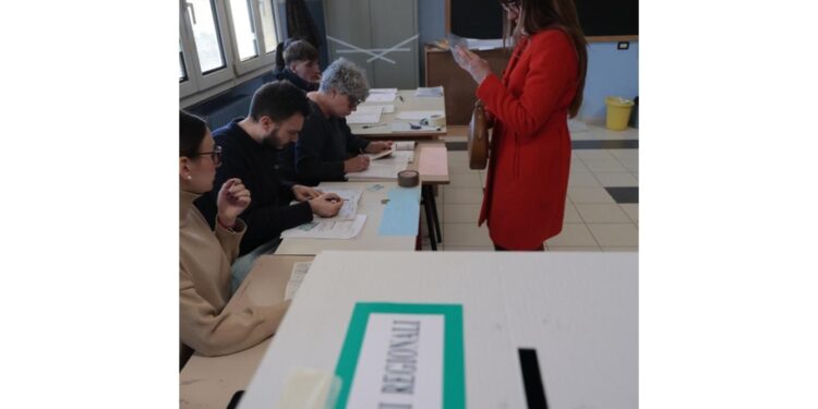 Nel 2020 alla stessa ora aveva votato il 46