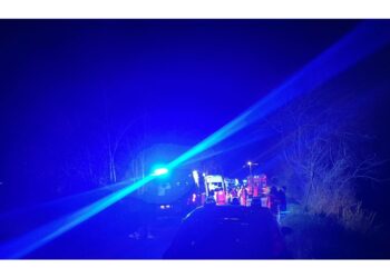 Nel Fermano impatto con un animale e poi caduta nella scarpata