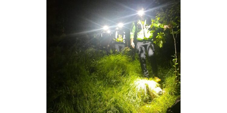 L'allarme dalla compagna dell'uomo