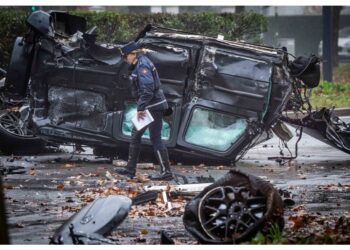 Il conducente del Suv aveva detto di essere sceso da un tram
