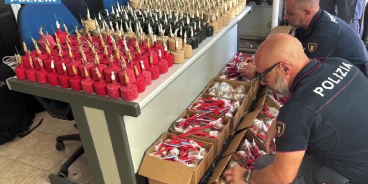 Fatti brillare da polizia