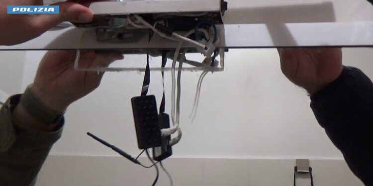 Indagini in corso anche sull'eventuale diffusione dei video