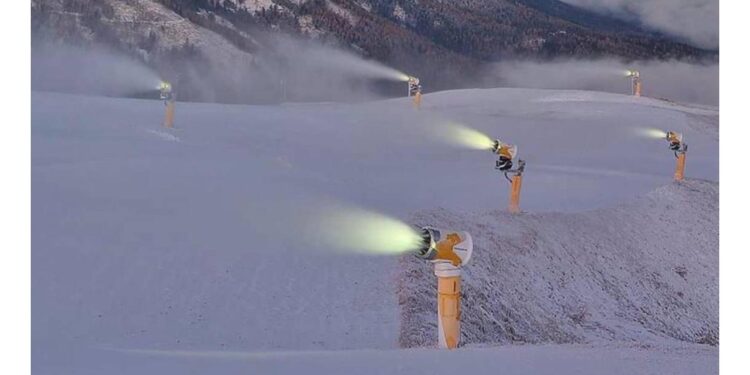 Arrivato un fronte d'aria fredda