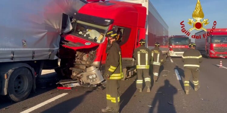 Un altro scontro in mattinata