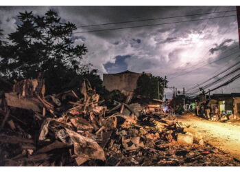 Si alzano acque alluvionali