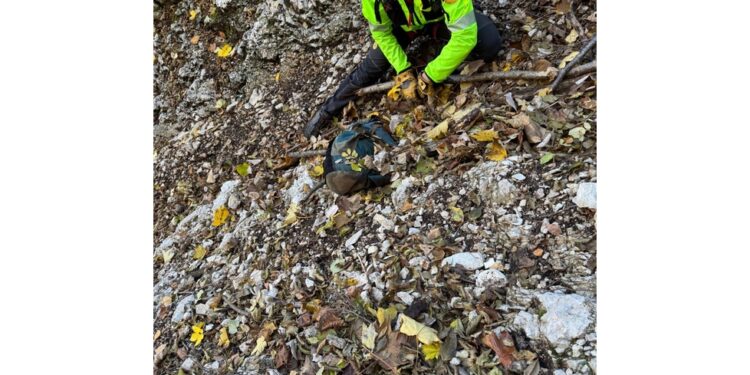 Salma recuperata da elicottero Guardia di finanza di Bolzano