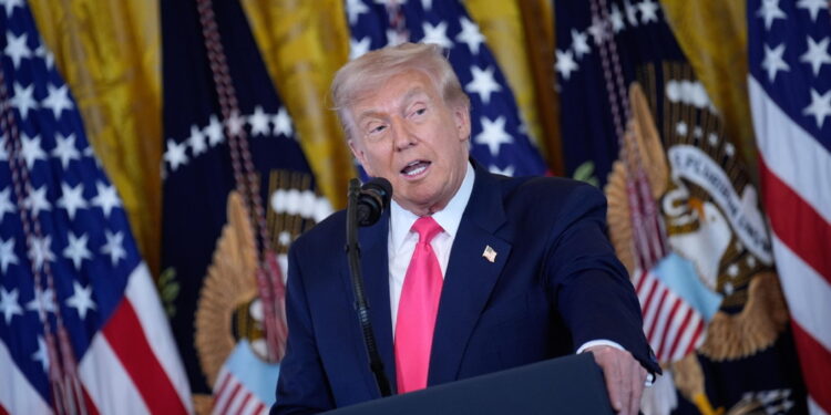 Le dichiarazioni del tycoon a vigilia della visita di bin Salman