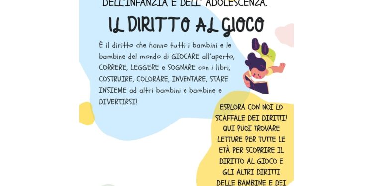 Dedicata al diritto al gioco sancito dall'art 31 Convenzione Onu