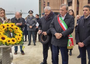 Cerimonia al campus Ca' Foscari con il fratello Dario