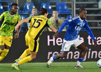 La partita di Coppa Italia fra Como e Sassuolo (foto Roberto Colombo)