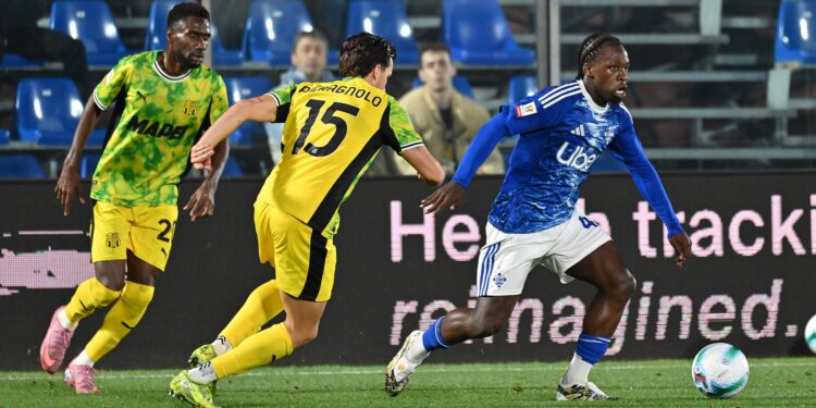 La partita di Coppa Italia fra Como e Sassuolo (foto Roberto Colombo)