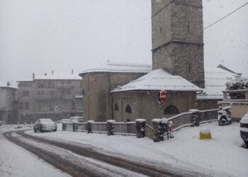 San Fedele Intelvi innevata