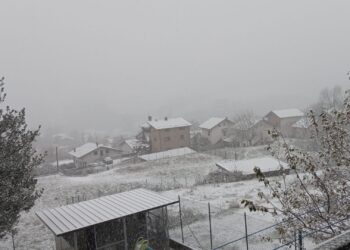 Una panoramica della Valle Intelvi innevata