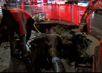 guasto viale Battisti