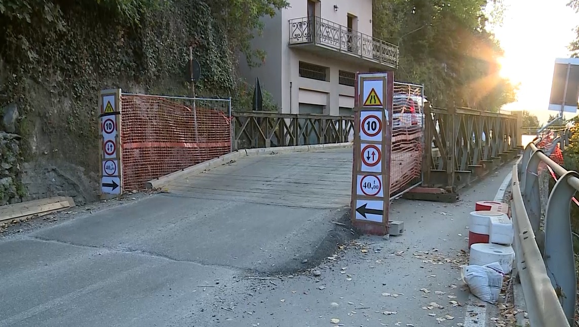 Blevio, il ponte Bailey sarà smontato il 24 gennaio