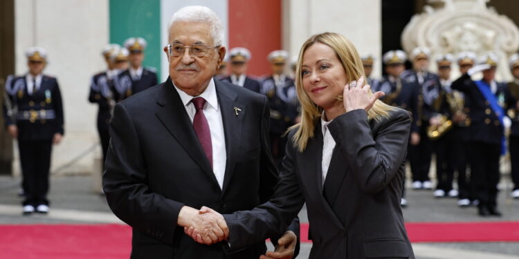 Presidente dell'Anp il 12 sarà anche ricevuto da Meloni a Chigi