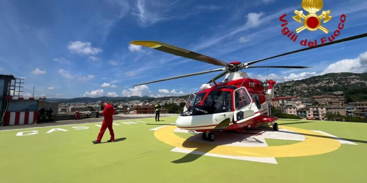 Nello Spezzino. La piccola ricoverata al Gaslini