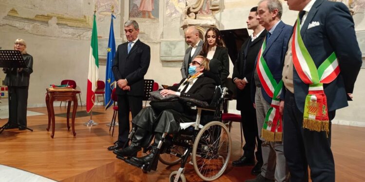 Ha ricevuto a Cuneo l'onorificenza al merito della Repubblica