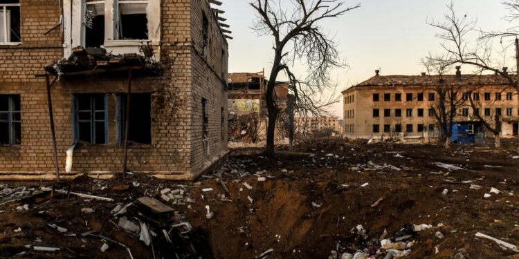 La cittadina si trova nel Donetsk