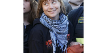 A protesta di solidarietà a militanti di Palestine Action in sciopero della fame