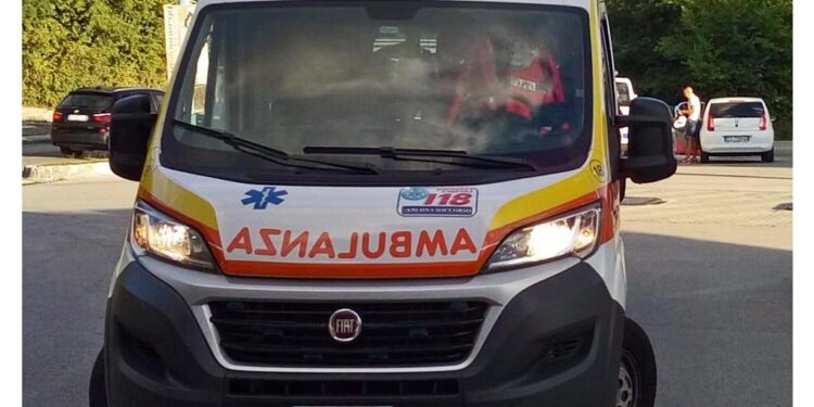 L'intervento del 118 e dei vigili del fuoco a Fontanellato