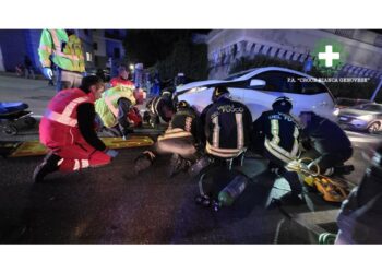 Grave 79enne trasferito in codice rosso all'ospedale