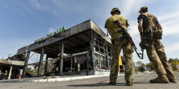 Parti della città sono rimaste senza elettricità e acqua