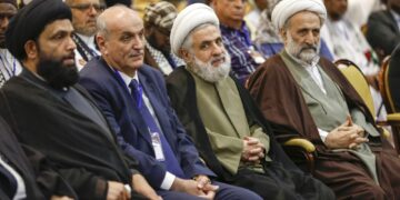 Naim Qassem in un discorso televisivo