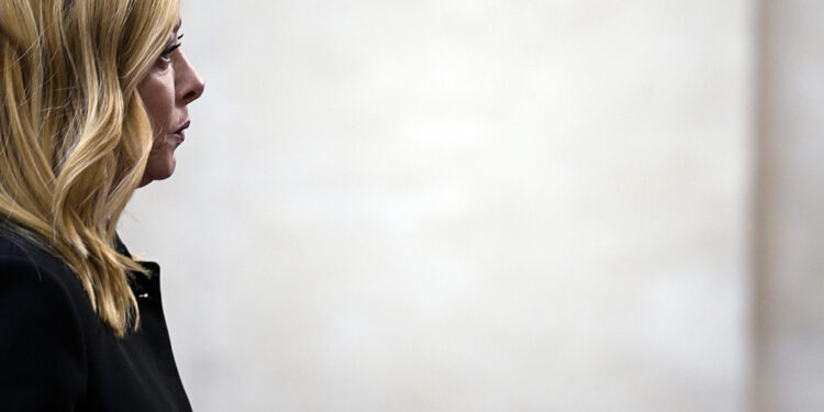 La premier interviene all'Alleanza Globale contro il traffico di migranti